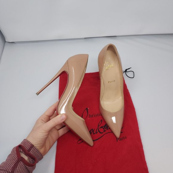 CHRISTIAN LOUBOUTIN So Kate Patent Leather Heel Pump